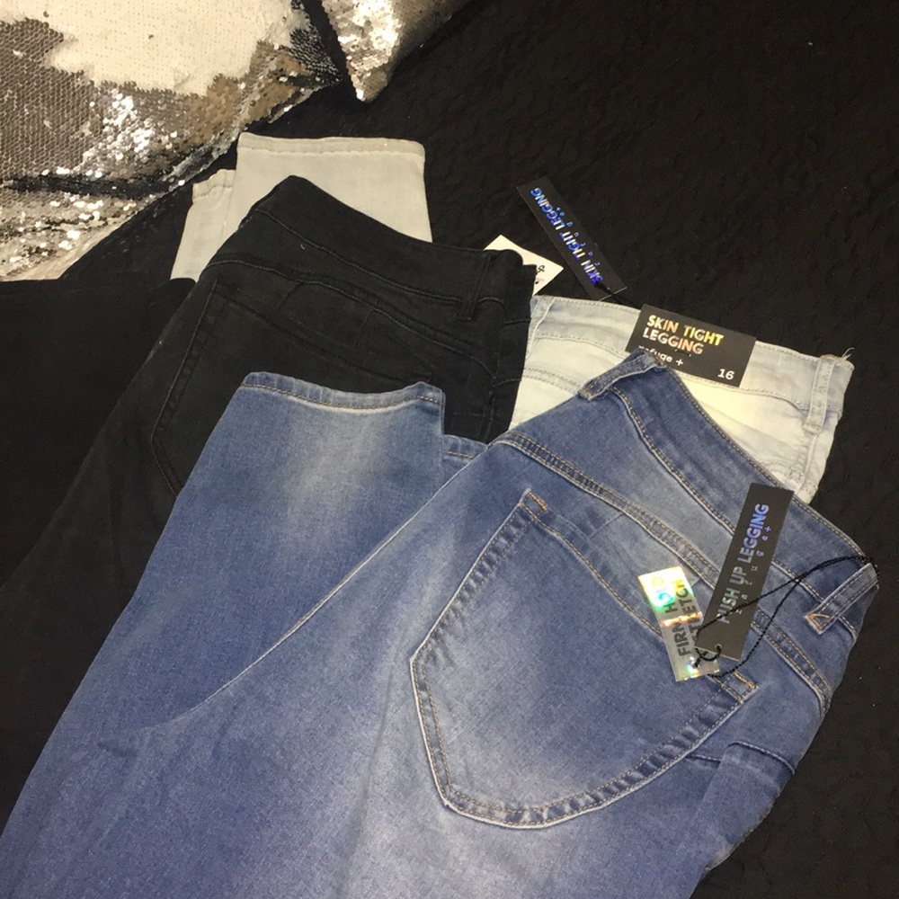 Charlotte Russe Jean legging BUNDLE